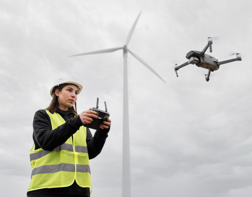 Como drones auxiliam vistorias em obras elétricas Como drones auxiliam vistorias em obras elétricas