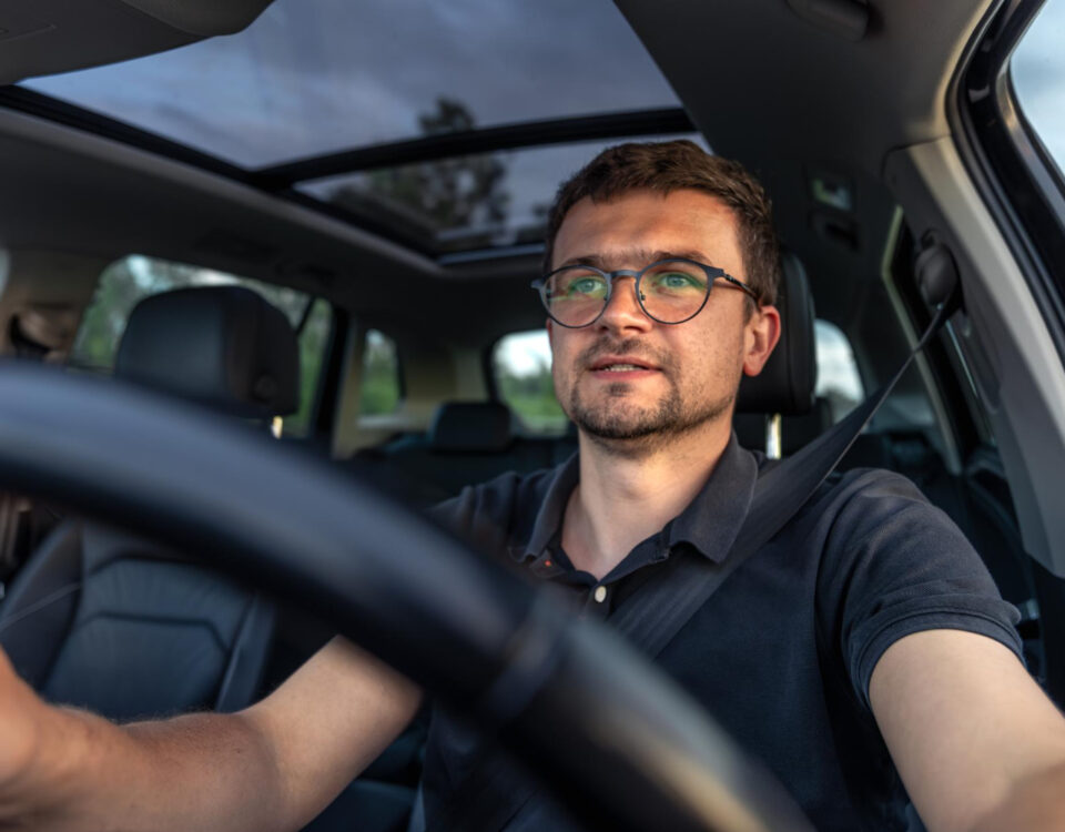 Eye tracking no carro-escola: o olhar revela o aprendiz