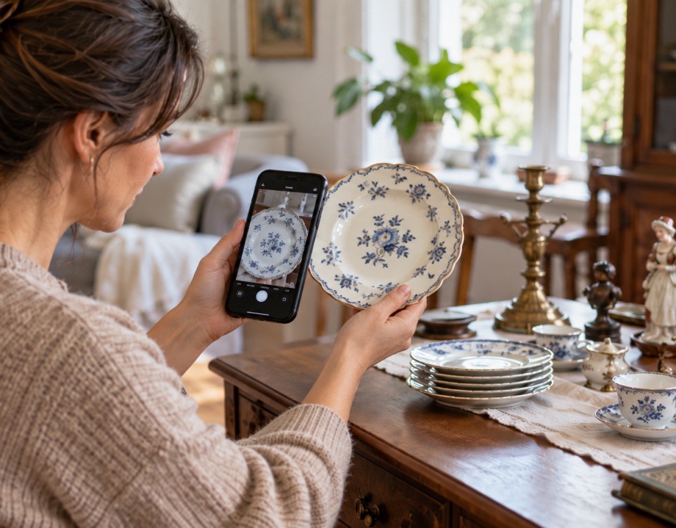 A câmera do celular consegue identificar uma porcelana antiga?