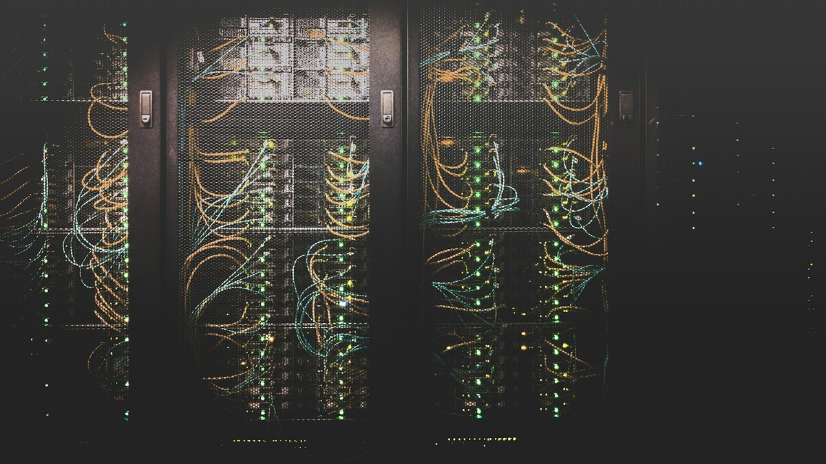 Compartilhar dados no Open Finance baixa o juro da empresa? Cabos de rede conectados em um painel de servidores