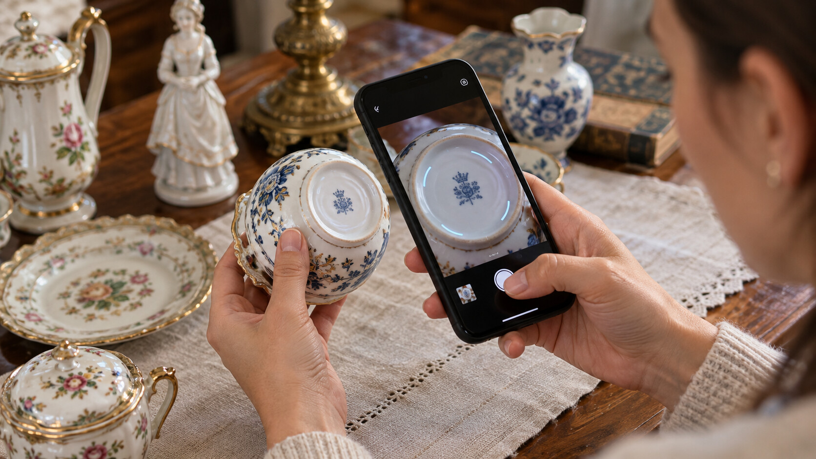 Google Lens reconhece porcelana antiga só pela foto?